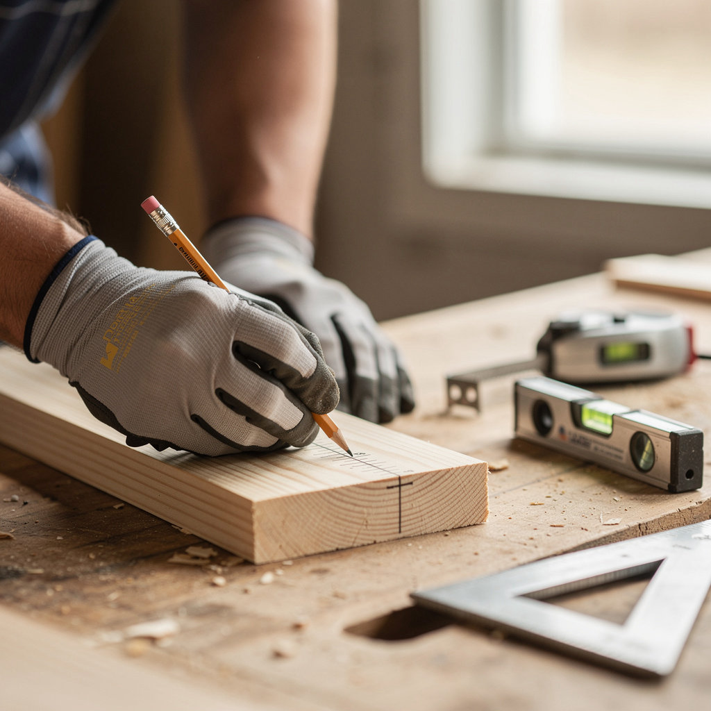 Christensen Construction project manager reviewing blueprints with a client, illustrating our professional consultation process in Madison, WI